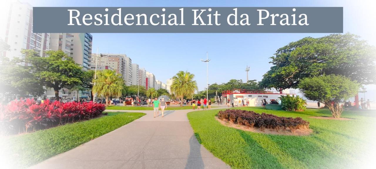 Apartmán Residencial Kit Da Praia Santos  Exteriér fotografie