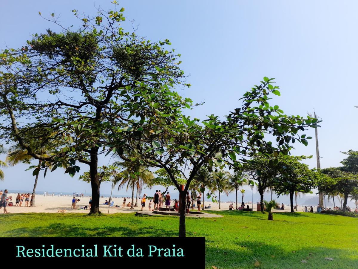 Apartmán Residencial Kit Da Praia Santos  Exteriér fotografie