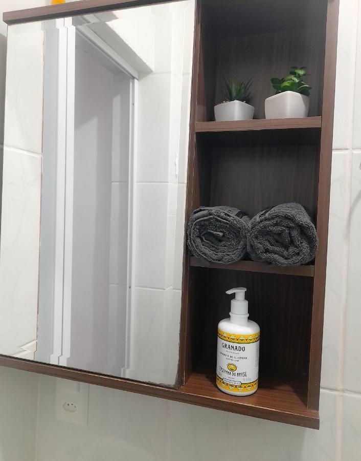 Apartmán Residencial Kit Da Praia Santos  Exteriér fotografie