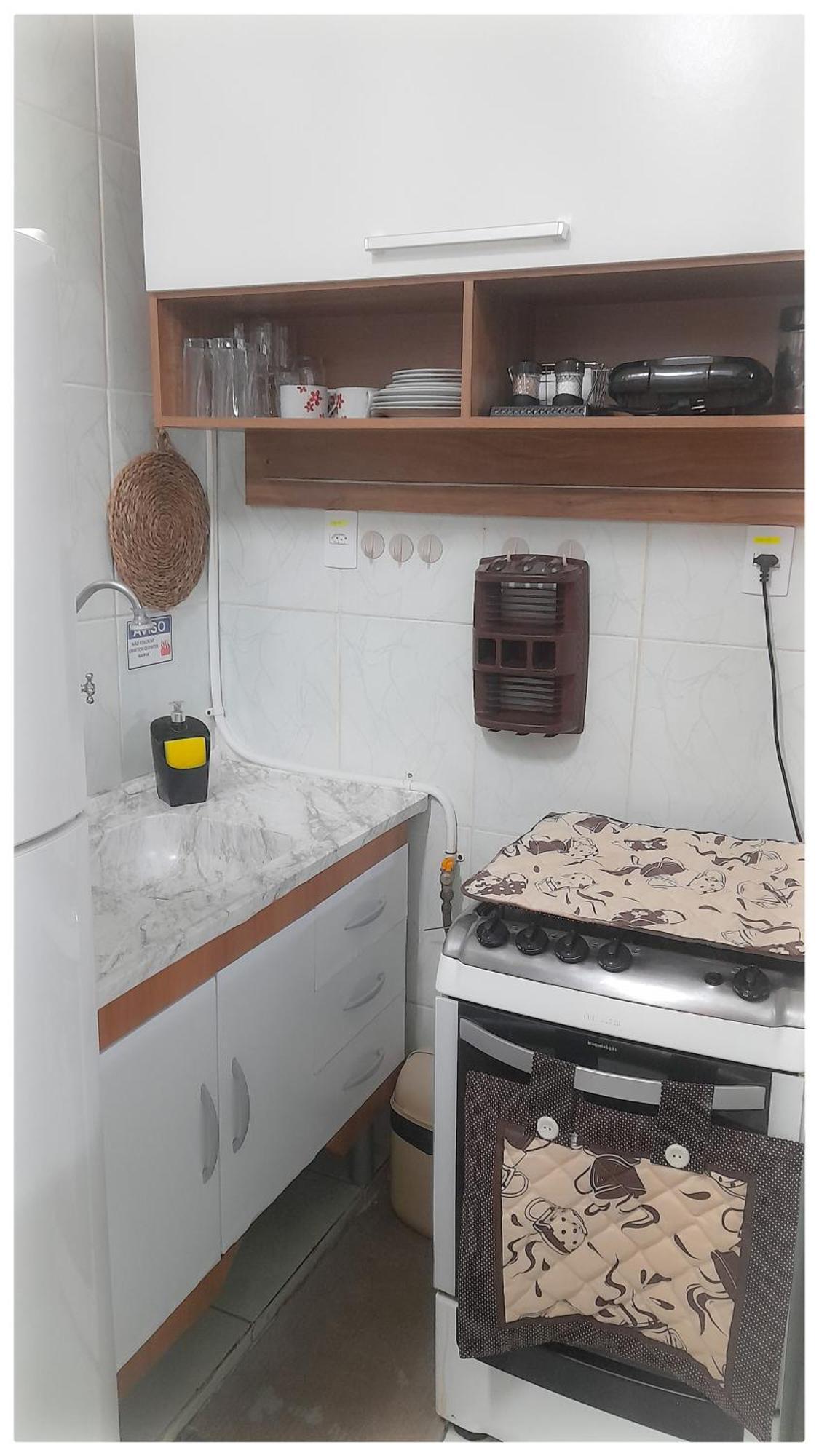 Apartmán Residencial Kit Da Praia Santos  Pokoj fotografie