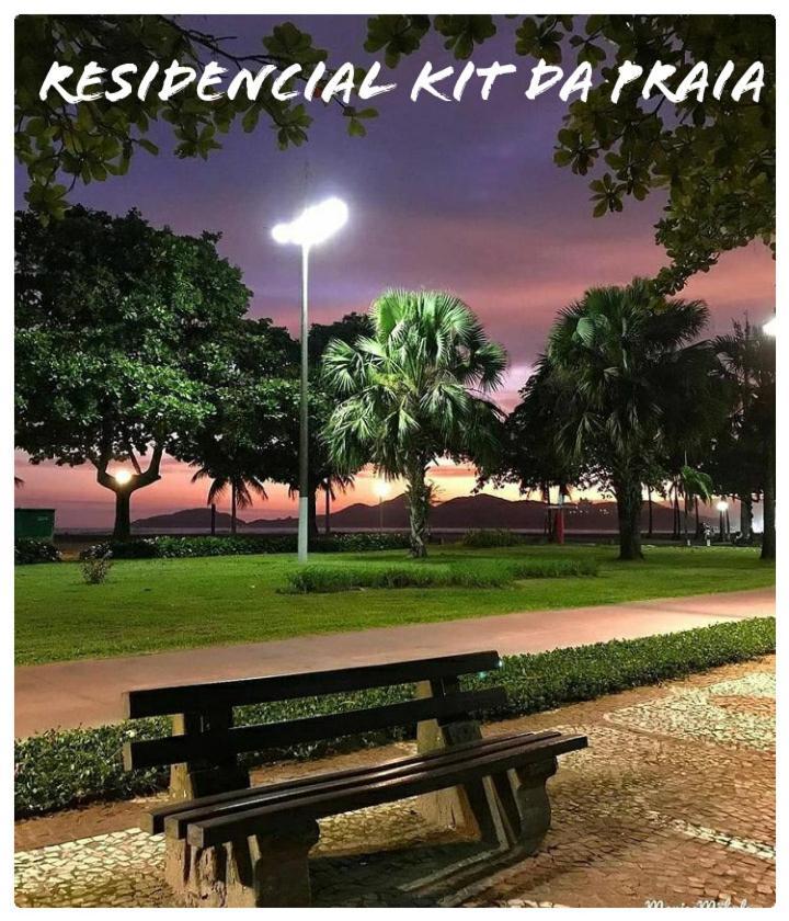 Apartmán Residencial Kit Da Praia Santos  Pokoj fotografie
