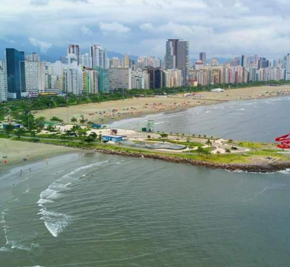 Apartmán Residencial Kit Da Praia Santos  Exteriér fotografie