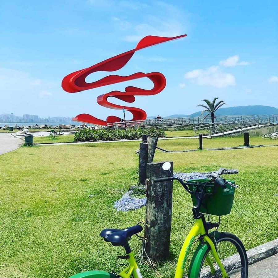 Apartmán Residencial Kit Da Praia Santos  Exteriér fotografie